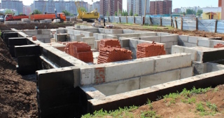 Фундаменты промышленных зданий в Магадане цена от 24622 руб. - заказать строительство фундамента промздания под стальные колонны